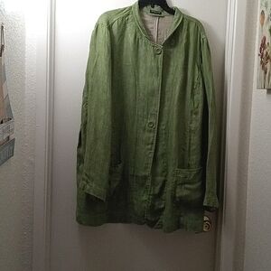Eileen Fisher Green Women's Jacket